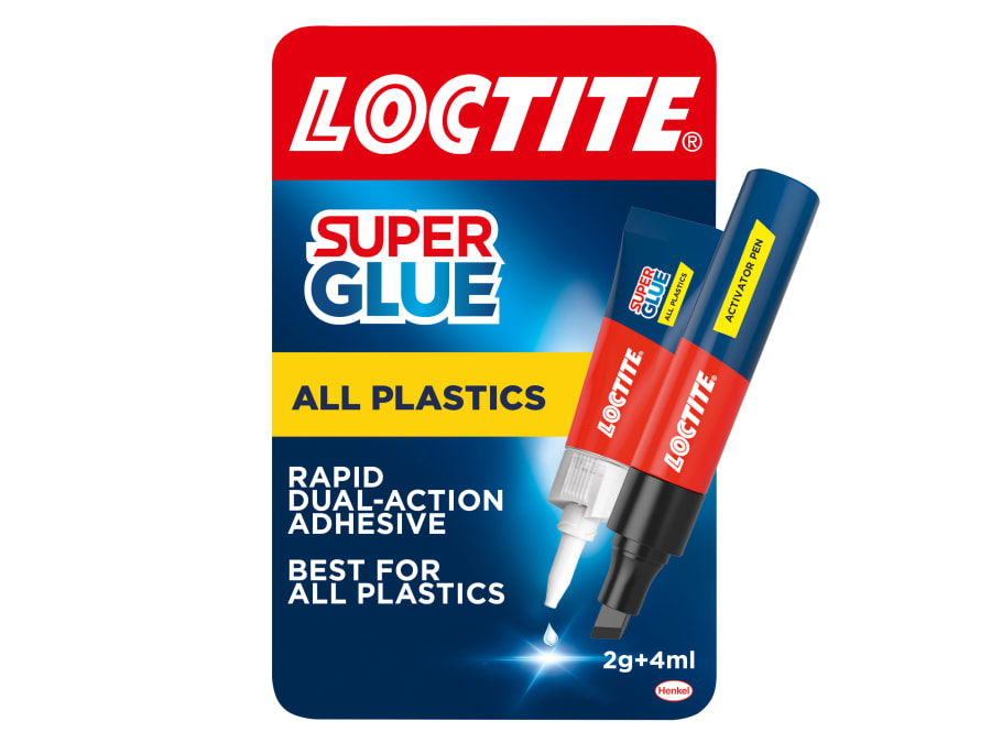 Loctite 2947500 All Plastics Super Glue Pen 2g + Tube 4ml