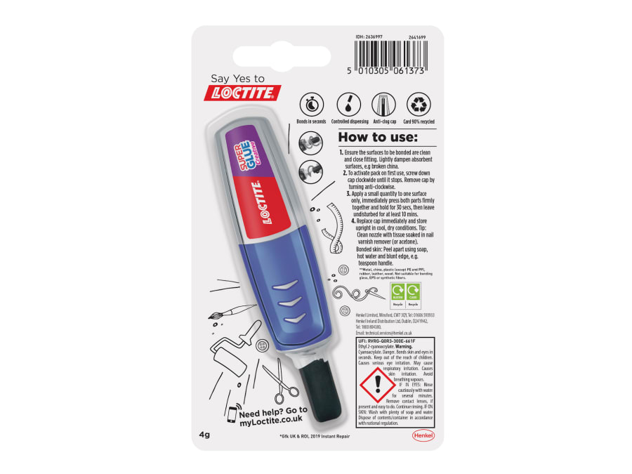 Loctite 2995821 Super Glue Creative Pen 4g