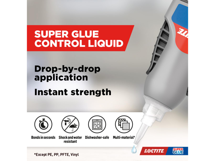 Loctite 3011426 Super Glue Liquid Control 4g