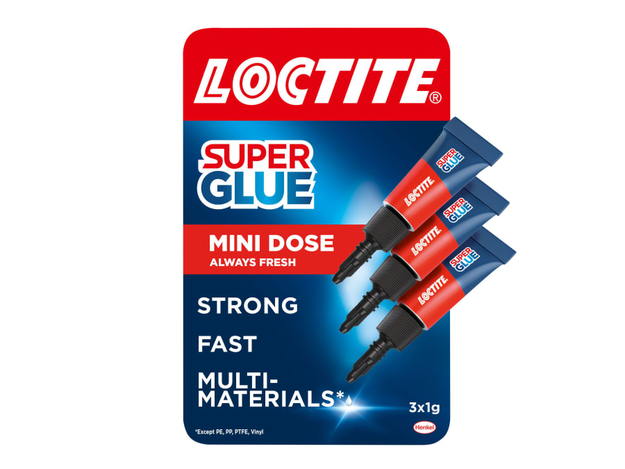 Loctite 2977850 Super Glue Original Mini Tube Trio
