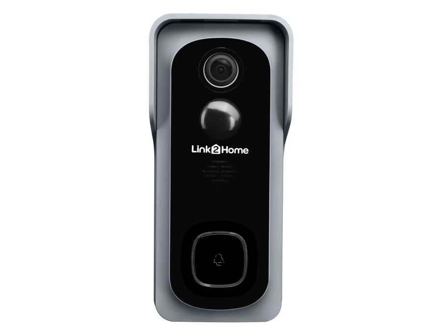 Link2home L2HBELLBATTERY Weatherproof Smart Doorbell