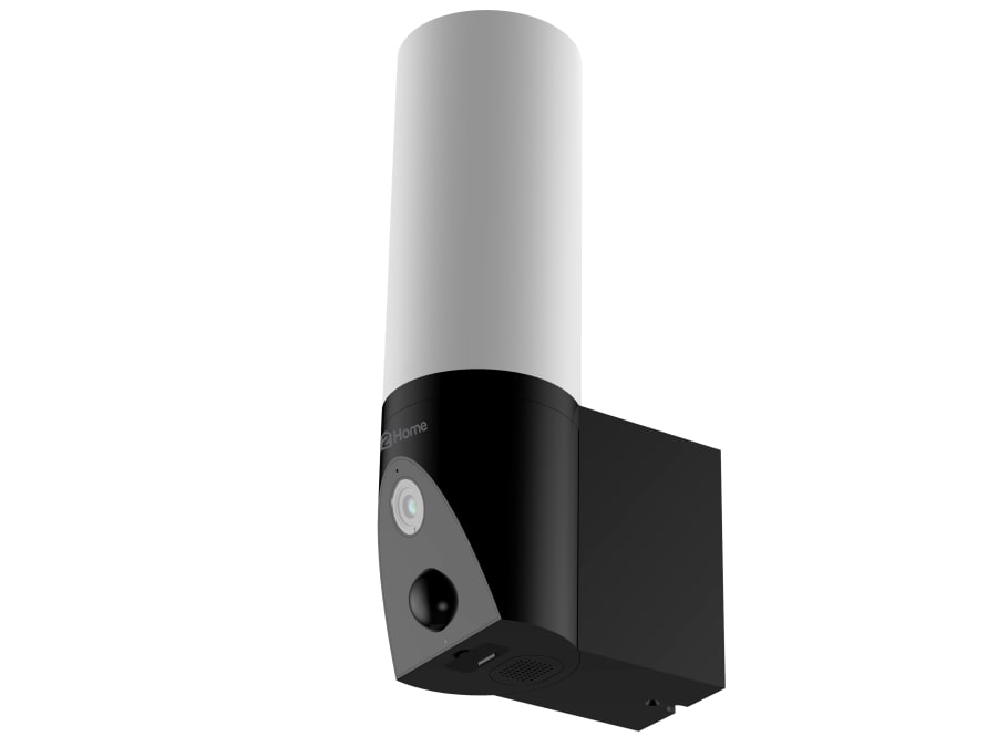 Link2home L2HPRHCAMBK Smart Porch Light with Camera