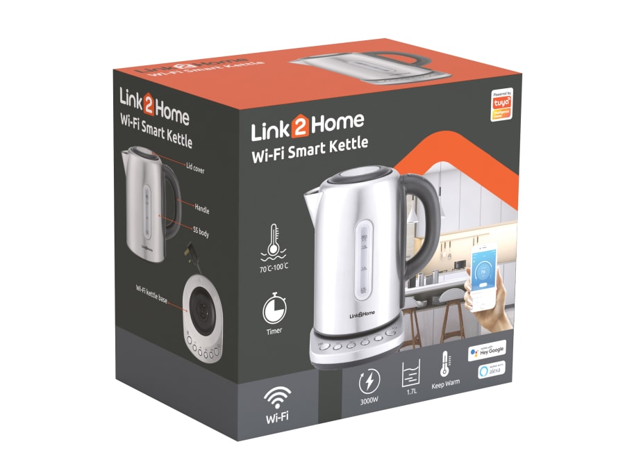 Link2home L2HSMARTKETTLE Smart Kettle 1.7L 3000W