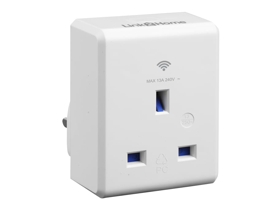 Link2home L2HSMARTPLUG Wi-Fi Plug-in Socket 13 Amp