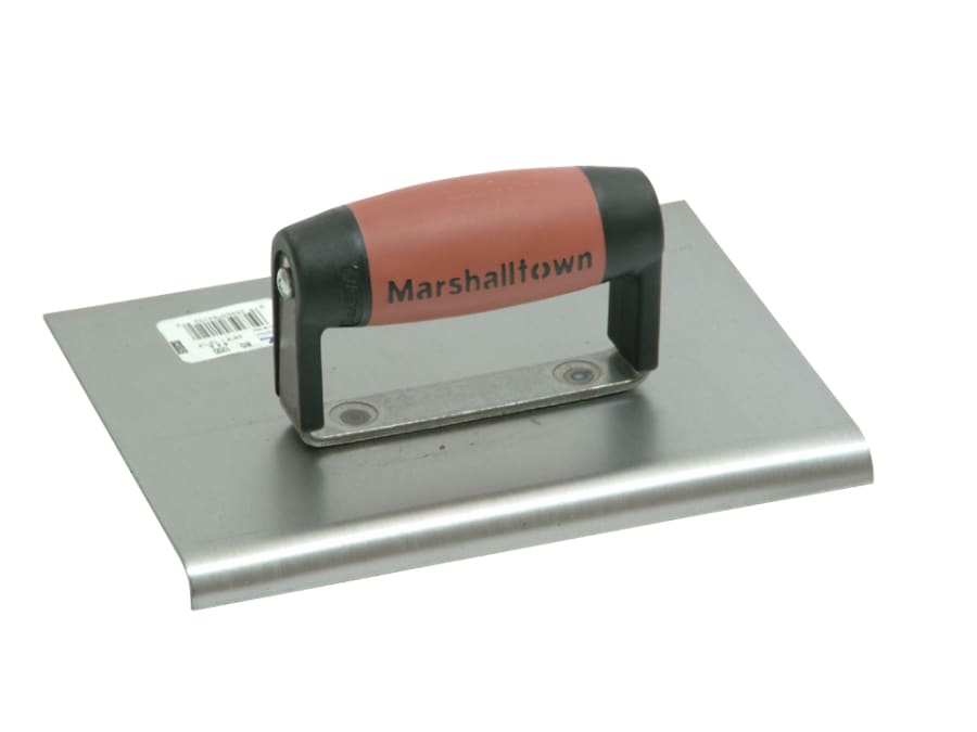 Marshalltown M120D 8 x 6in Cement Edger with Durasoft Handle