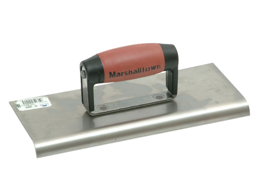 Marshalltown M192SSD Stainless Steel Cement Edger with DuraSoft Handle