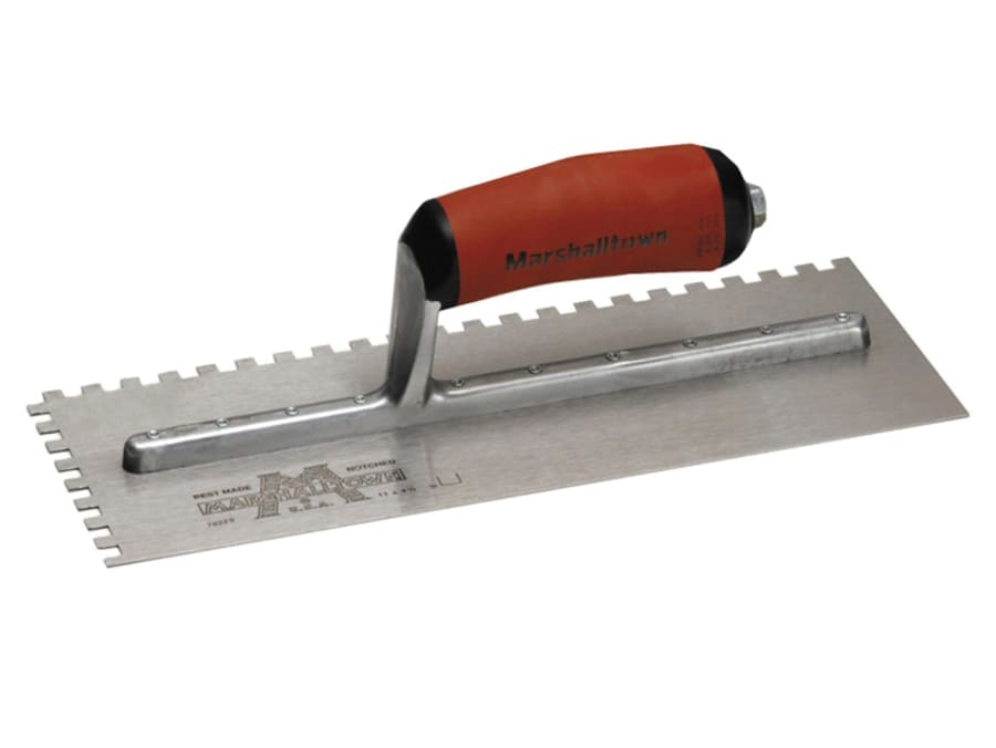 Marshalltown M702SD 11 x 4.1/2in Notched Trowel