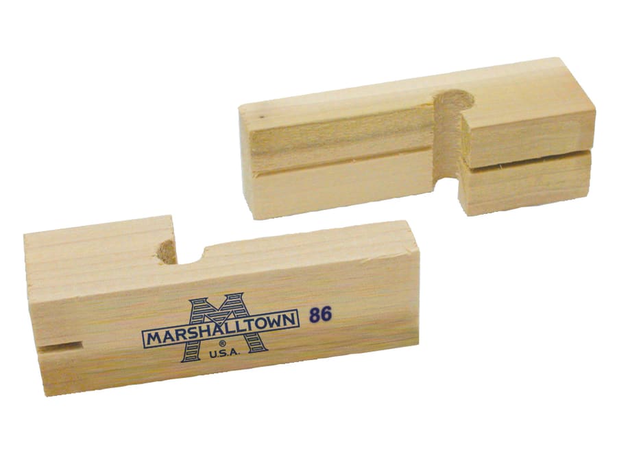 Marshalltown M86 Hardwood Line Blocks (Pack 2)