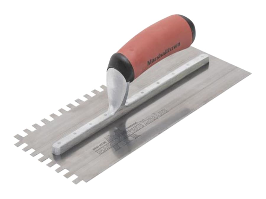 Marshalltown M5779SSDXH 10mm Stainless Steel Square Notched Trowel