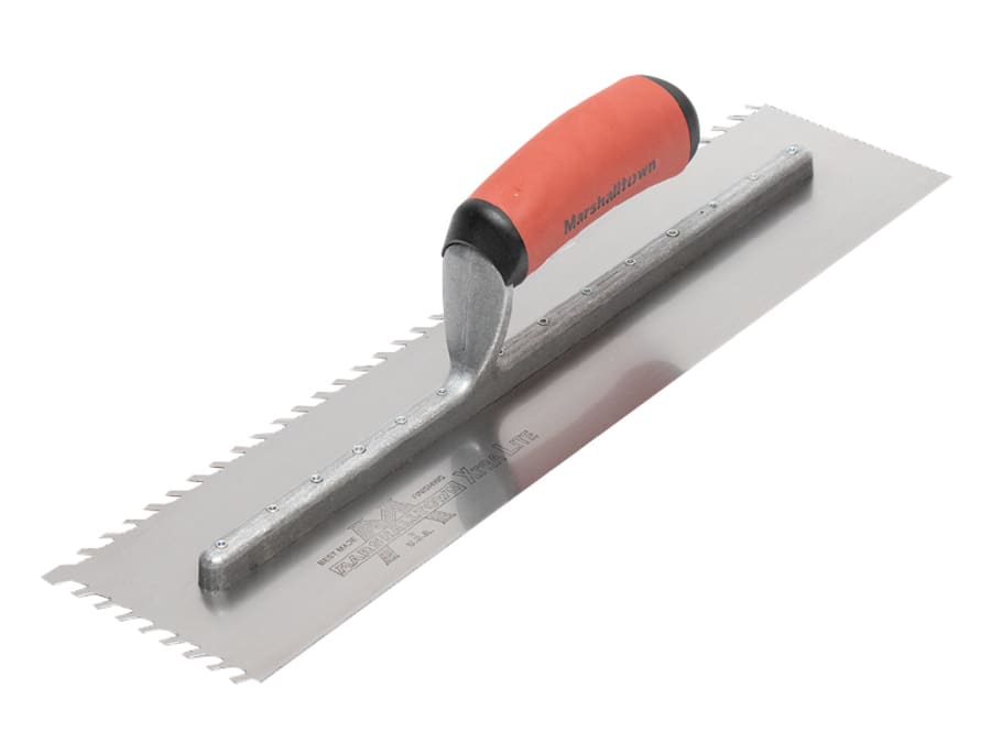 Marshalltown MLF3816SD 16 x 4in LayFlat Notch Trowel