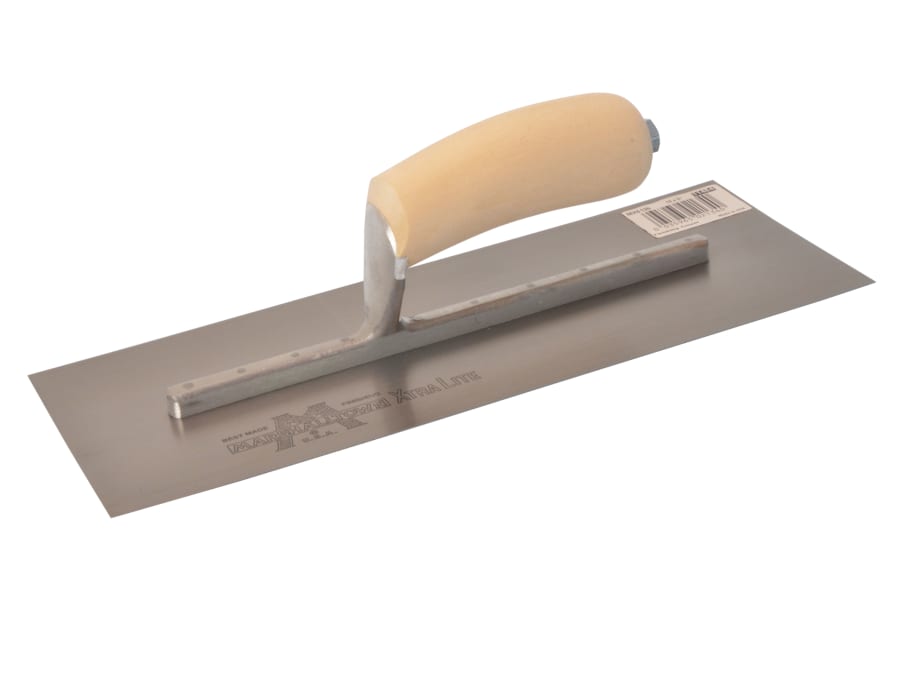 Marshalltown MXS13 Plasterer's Finishing Trowel 13 x 5in Wooden Handle