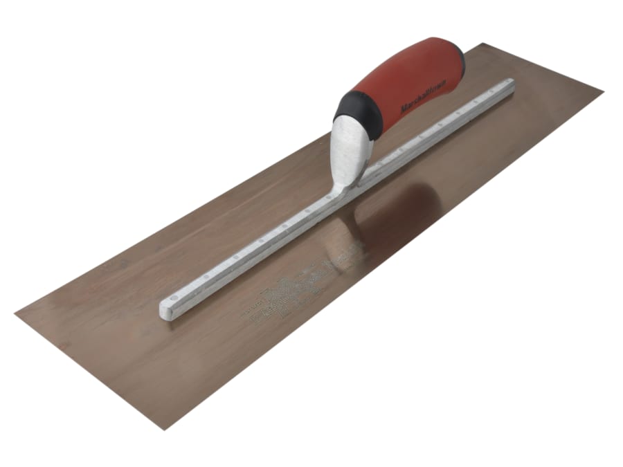 Marshalltown MXS205GD 20 x 5in Golden Stainless Steel Finishing Trowel
