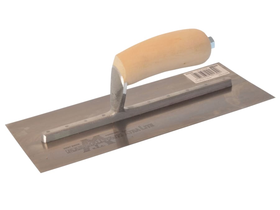 Marshalltown MXS4 Plasterer's Finishing Trowel with Wooden Handle