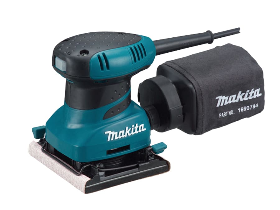 Makita BO4556 200W Sheet Orbital Sander 114 × 140mm 110V
