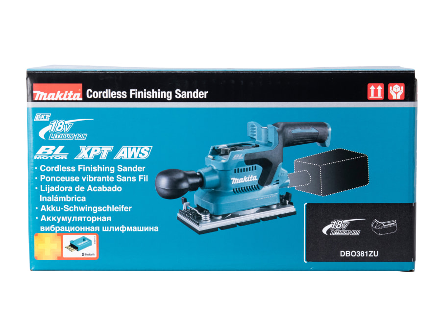Makita DBO381ZU 18V LXT Finishing Sander