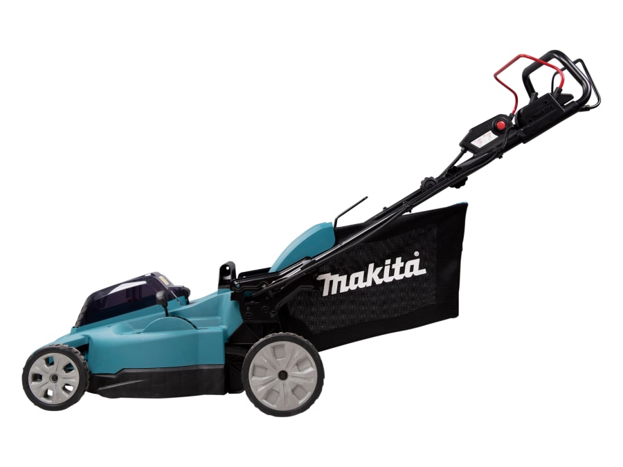 Makita DLM481CT2 36V Self-Propelled Lawn Mower with 2 × 5.0Ah Batteries