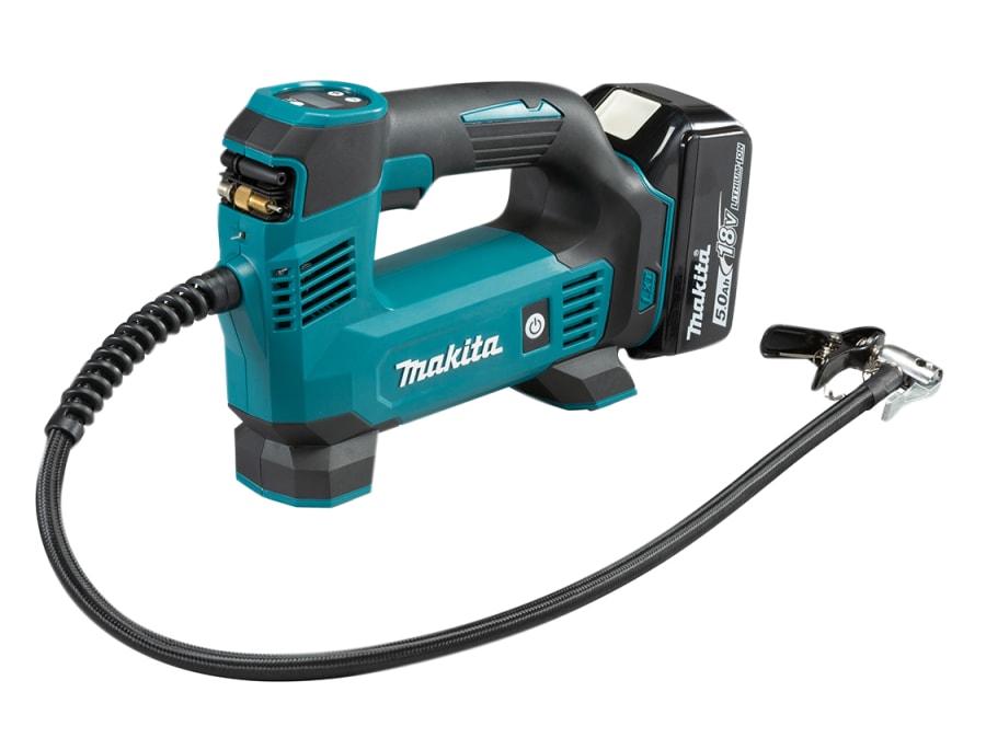 Makita DMP180RT1J 18V LXT Cordless Inflator with 1 × 5.0Ah Battery