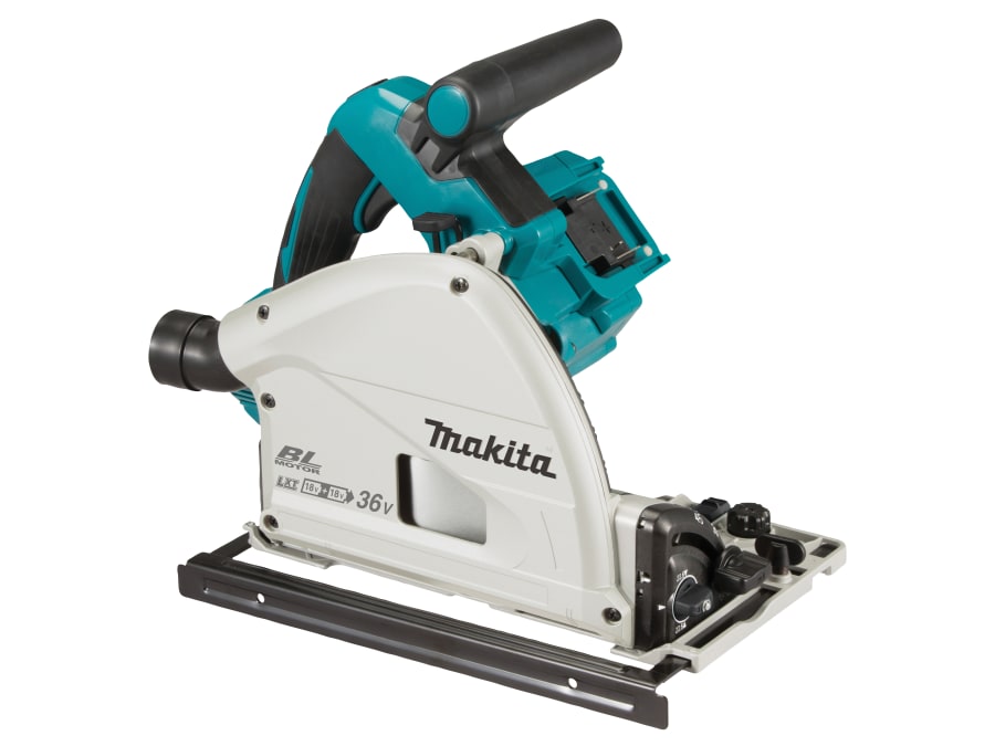 Makita DSP601ZJU 36V LXT Brushless Plunge Saw with Wireless Unit