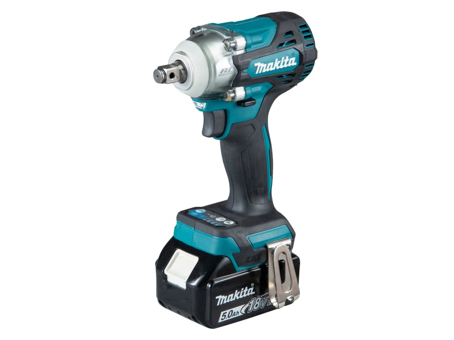 Makita DTW300RTJ 18V LXT Brushless Impact Wrench with 2 × 5.0Ah Batteries