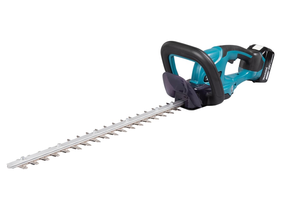 Makita DUH507RT 18V LXT Brushless Hedge Trimmer with 1 × 5.0Ah Battery