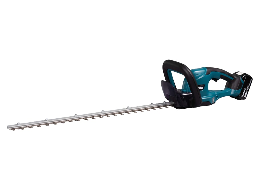 Makita DUH607RT 18V LXT Brushless Hedge Trimmer 600mm with 1 × 5.0Ah Battery