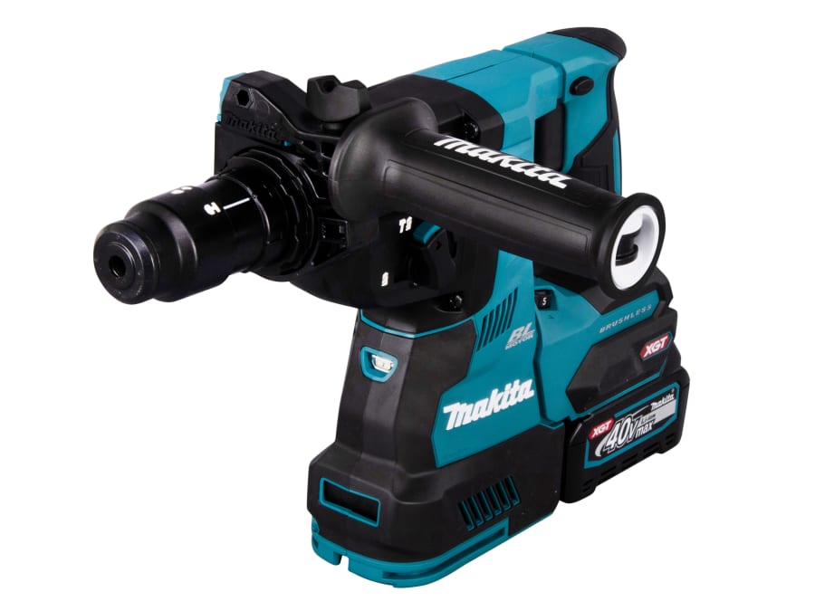 Makita HR004GD201 40Vmax BL Rotary Hammer with 2 × 2.5Ah Batteries