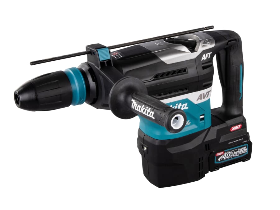 Makita HR005GD202 40Vmax Rotary Hammer with 2 × 2.5Ah Batteries