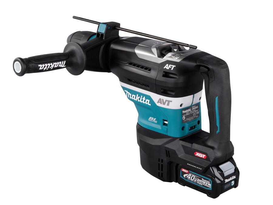 Makita HR005GD202 40Vmax Rotary Hammer with 2 × 2.5Ah Batteries