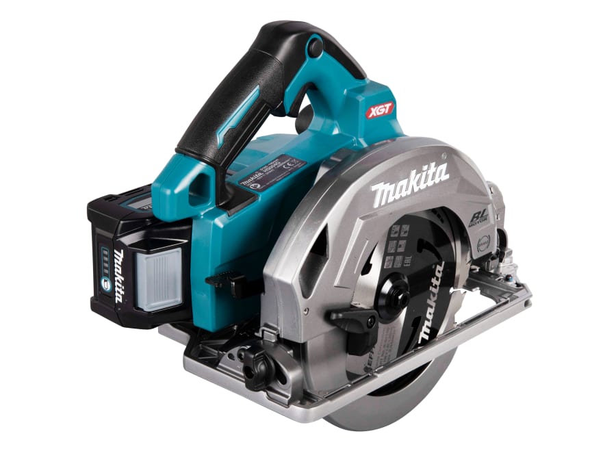 Makita HS004GD201 40Vmax XGT BL Circular Saw 190mm with 2 × 2.5Ah Batteries