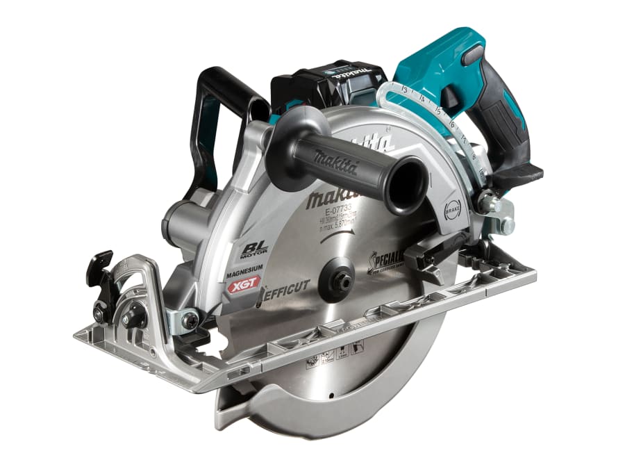 Makita RS002GD202 40Vmax XGT BL Circular Saw with 2 × 2.5Ah Batteries