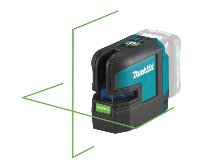 Makita SK105GDZ 12V CXT Cross Line Laser Bare Unit