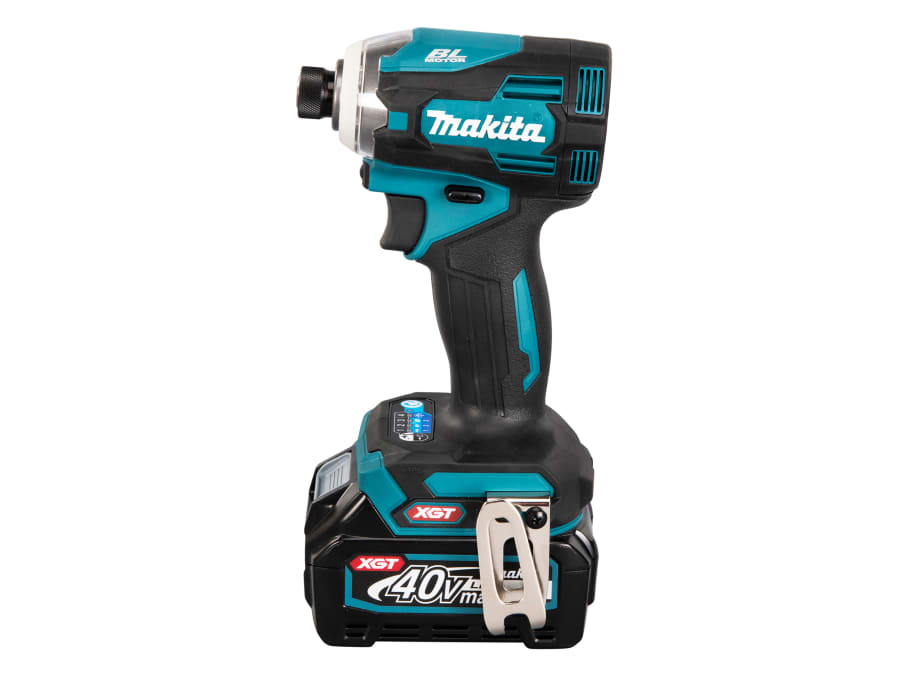 Makita TD001GD201 40Vmax XGT BL Impact Driver with 2 × 2.5Ah Batteries