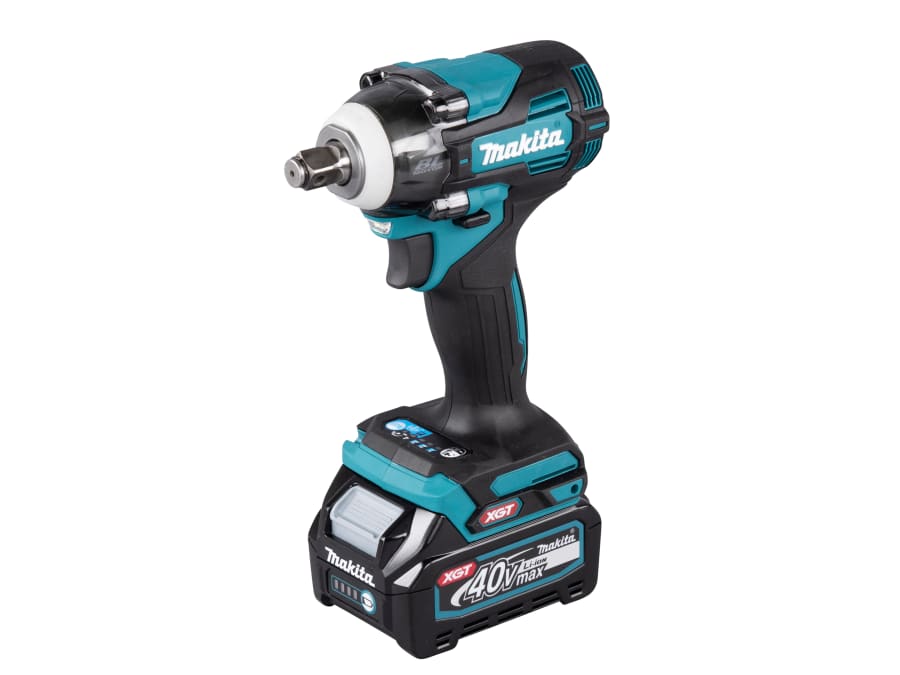 Makita TW001GD201 40Vmax XGT BL Impact Wrench with 2 × 2.5Ah Batteries