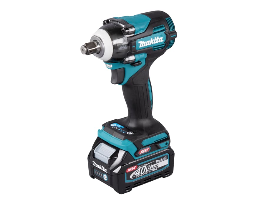 Makita TW004GD201 40Vmax XGT BL Impact Wrench with 2 × 2.5Ah Batteries