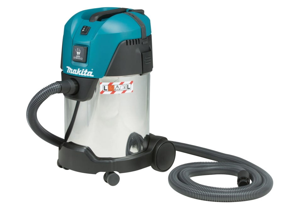 Makita VC3011L2 3000W 240V L-Class Wet & Dry Vacuum with Power Tool Take Off