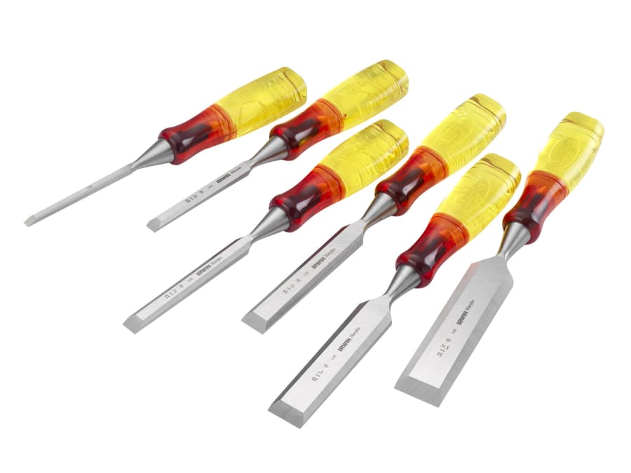 Irwin Marples TM373S6 6 Piece Bevel Edge Chisel Set