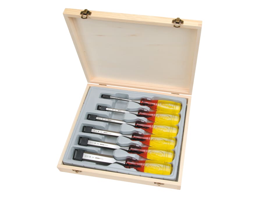 Irwin Marples TM373S6 6 Piece Bevel Edge Chisel Set