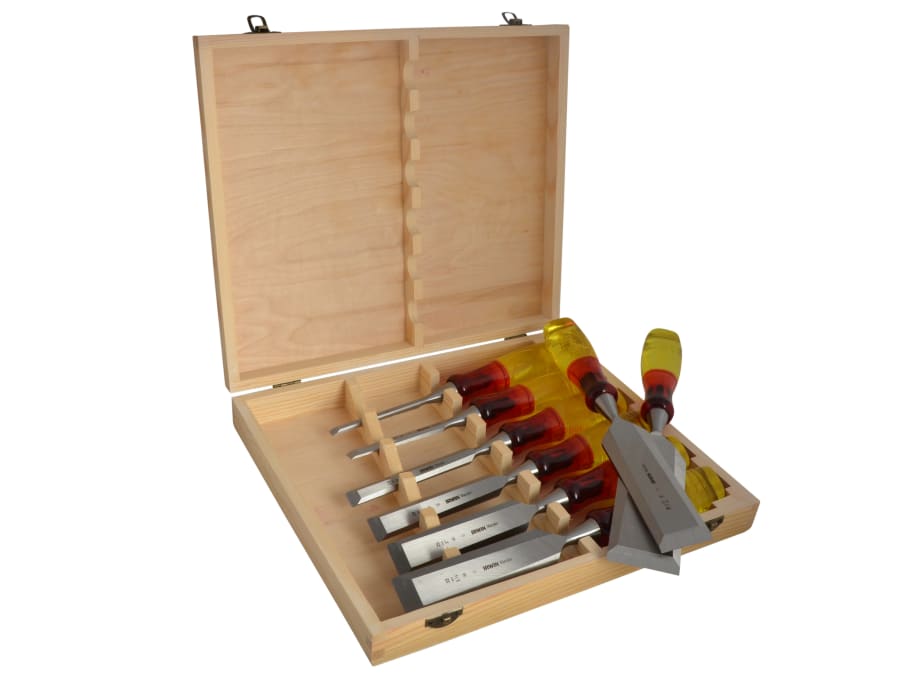 Irwin Marples TM373S8 8 Piece Bevel Edge Chisel Set