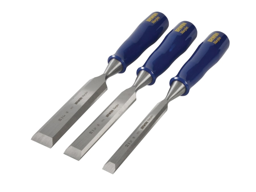 Irwin Marples TM444S3 3 Piece Bevel Edge Chisel Set