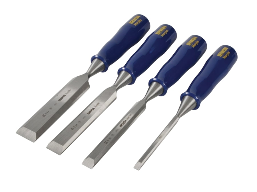 Irwin Marples TM444S4 4 Piece Bevel Edge Chisel Set