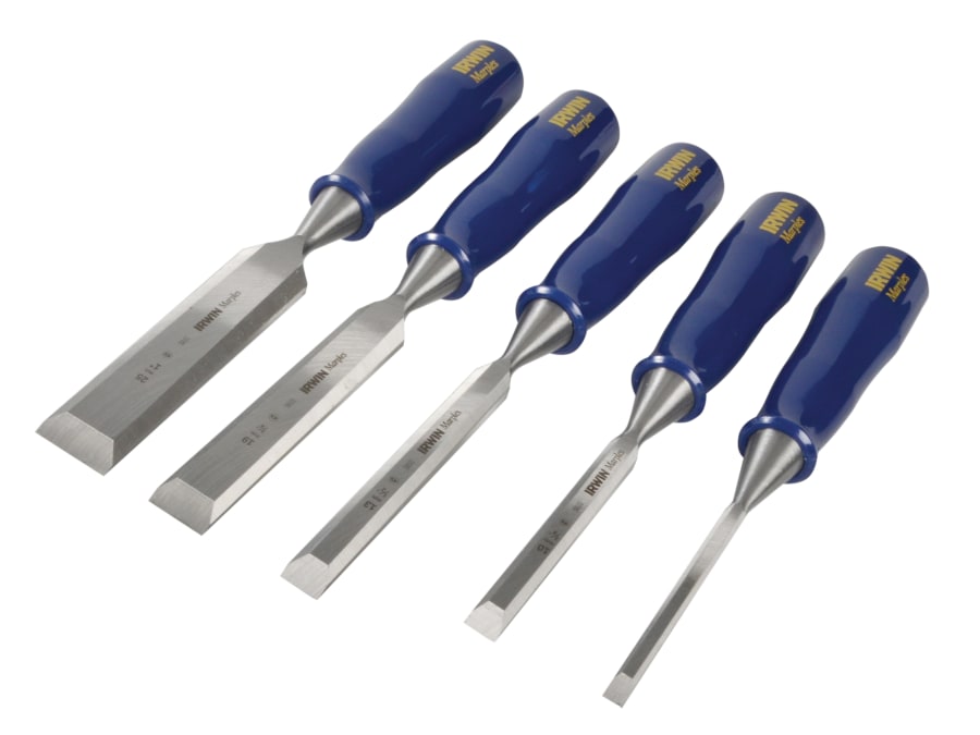 Irwin Marples TM444S5 5 Piece Bevel Edge Chisel Set