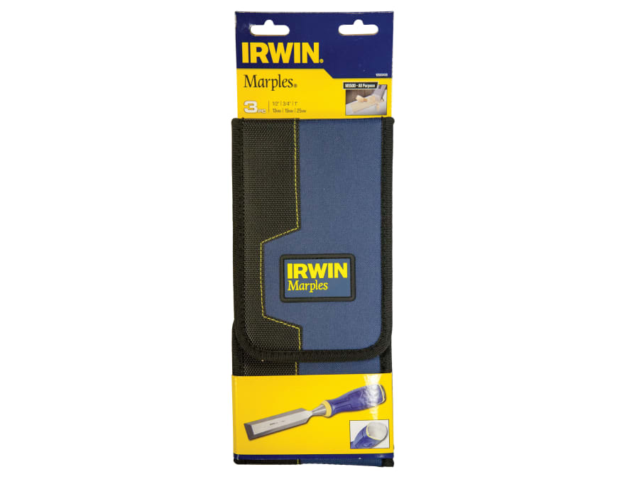 Irwin Marples 10503426 ProTouch All-Purpose Chisel Set 3 Piece