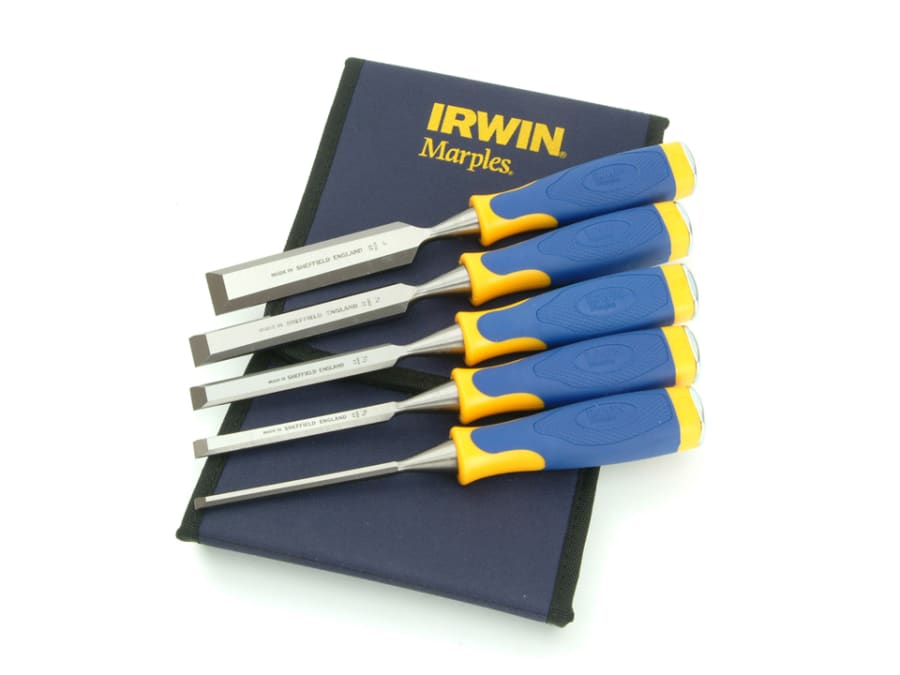 Irwin Marples MS500 ProTouch 5 Piece All-Purpose Chisel Set