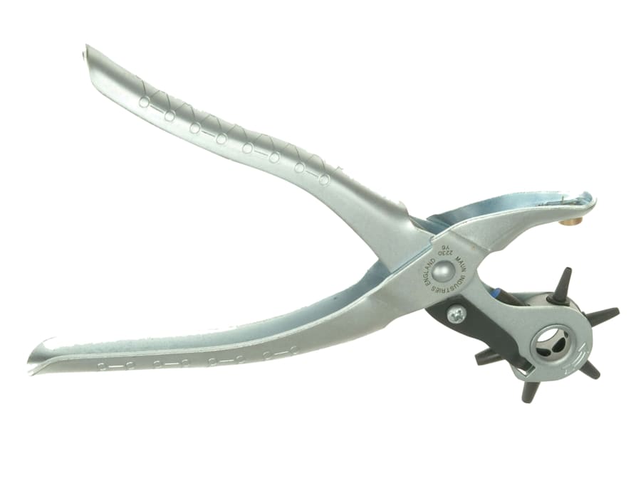 Maun 2230200 Revolving Leather Hole Punch Pliers