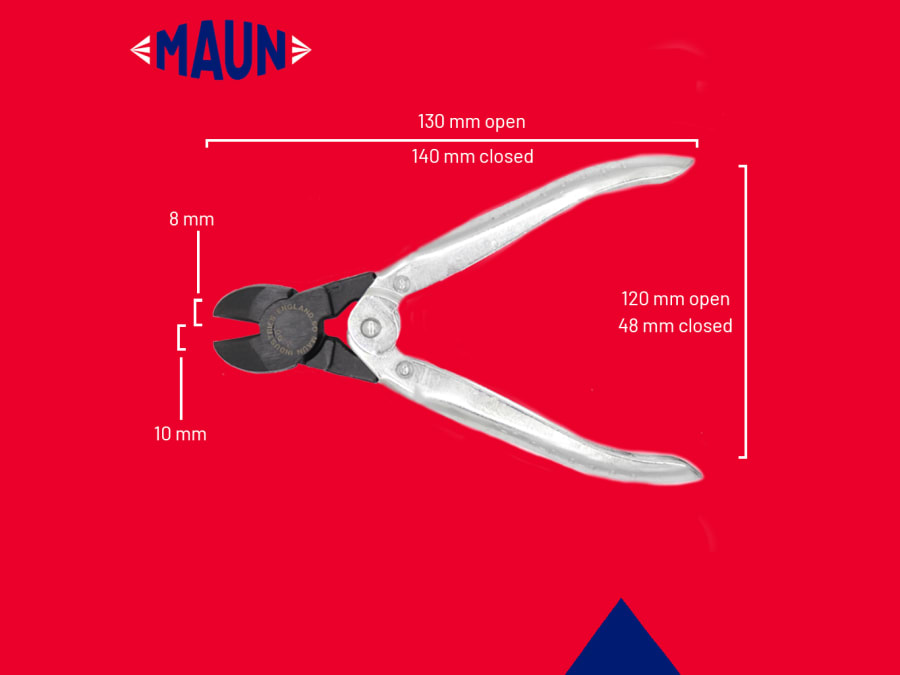 Maun 2990140 Diagonal Cutting Pliers 140mm