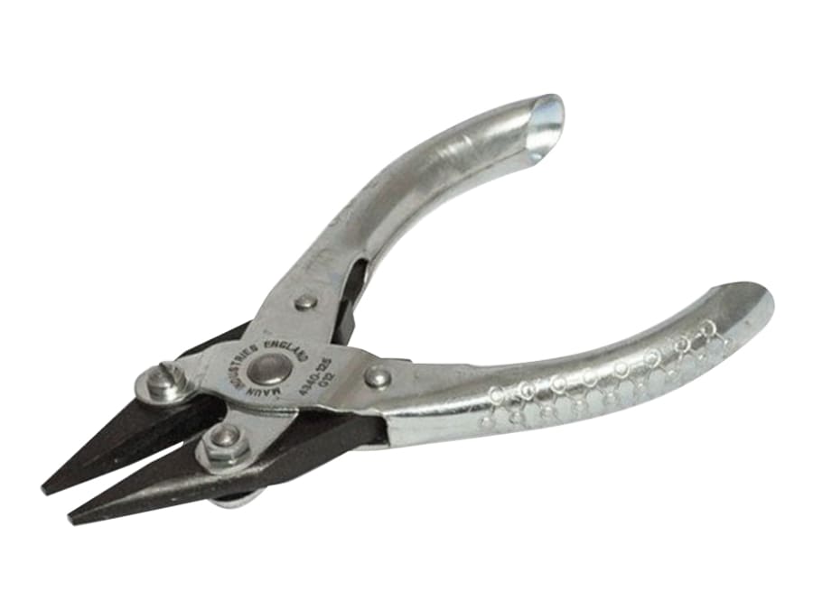 Maun 4340125 Parallel Snipe Nose Pliers with Smooth Jaws 125mm