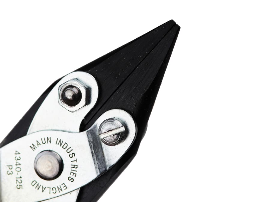 Maun 4340125 Parallel Snipe Nose Pliers with Smooth Jaws 125mm