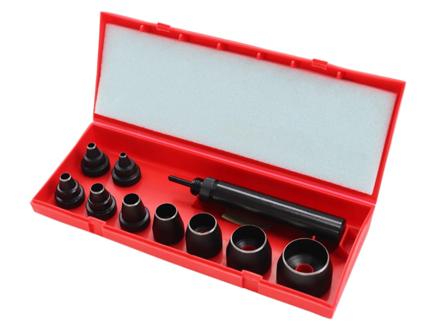 Maun 100005 Metric Wad Punch Kit 9 Piece