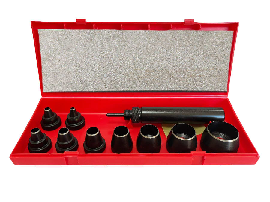 Maun 100005 Metric Wad Punch Kit 9 Piece