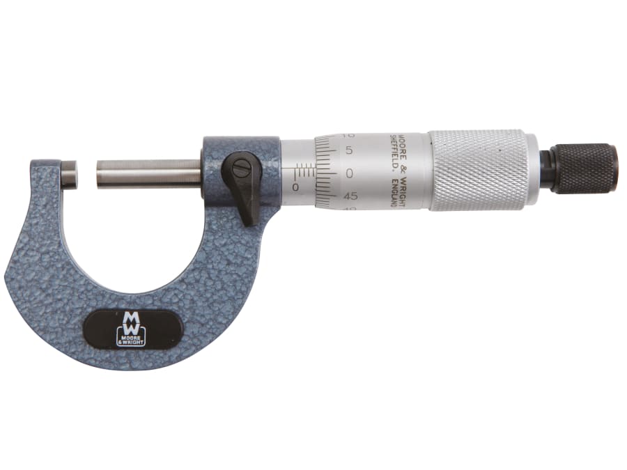 Moore & Wright 1965M 0-25mm External Micrometer